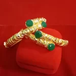 Guruanteed Gold Plated Bangles.Foldable Bangles